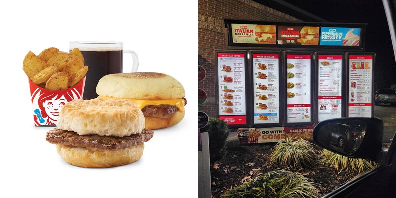 Wendy's Menu