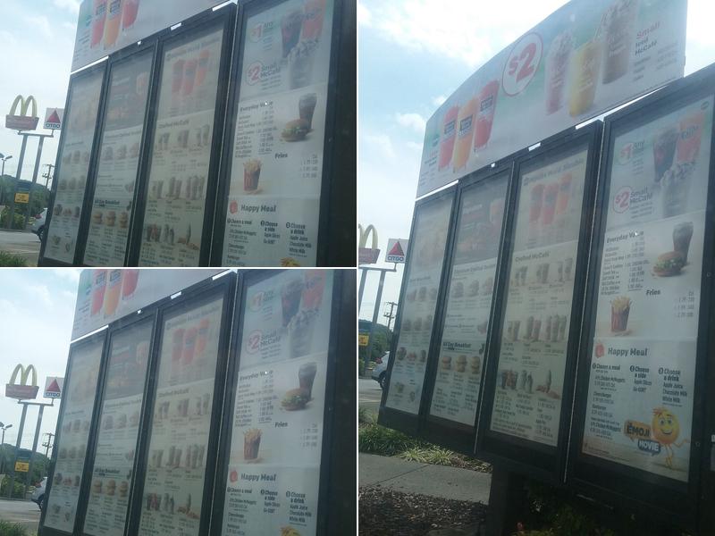 McDonald's Menu