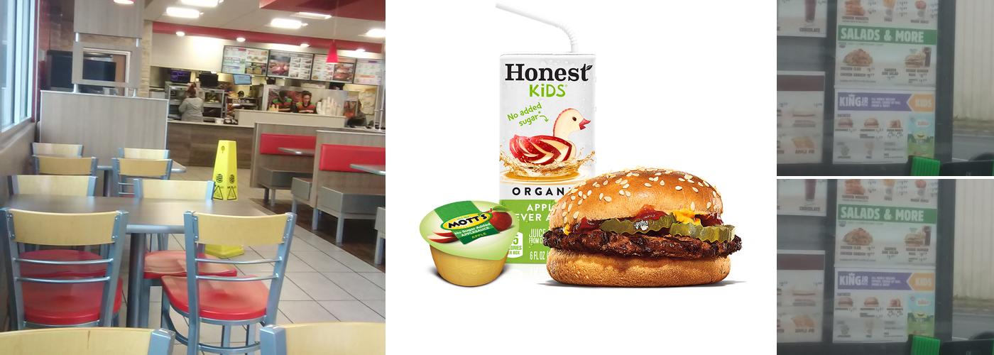 Burger King Menu