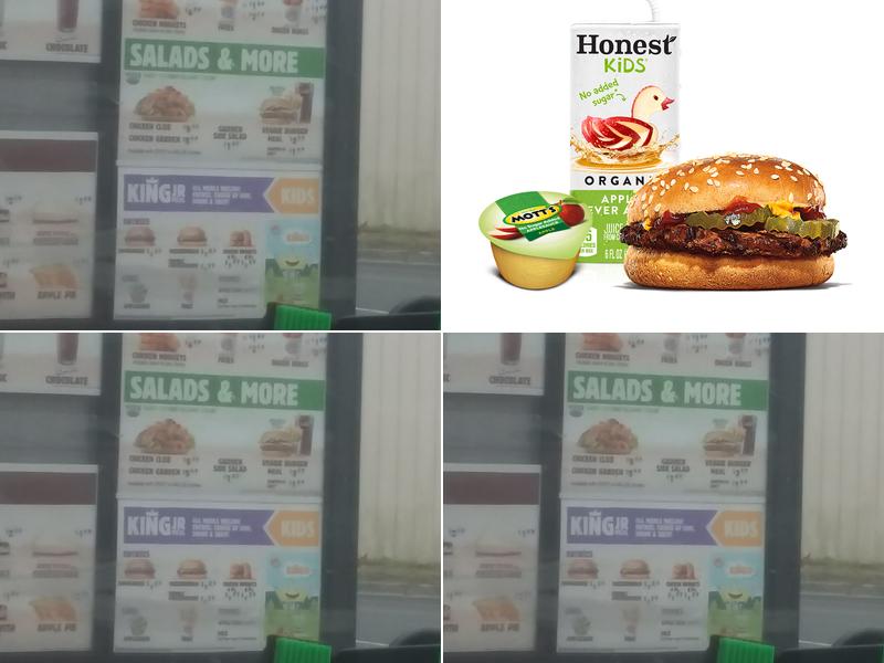 Burger King Menu