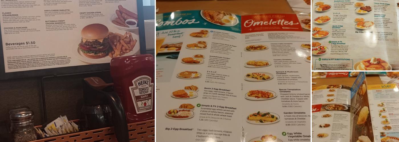 IHOP Menu