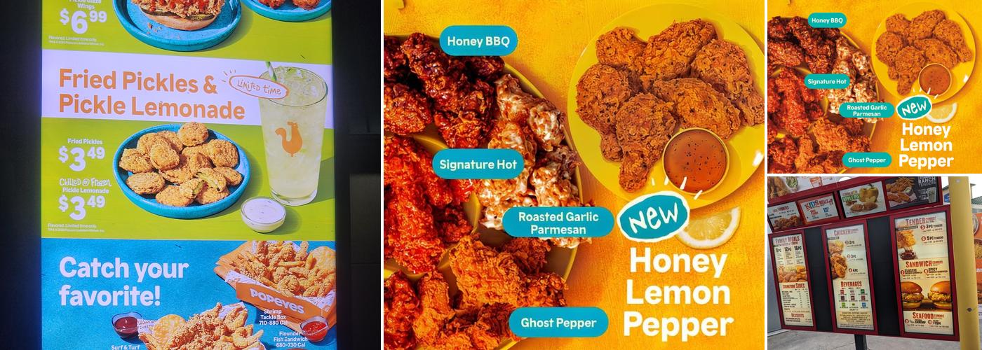 Popeyes Louisiana Kitchen Menu