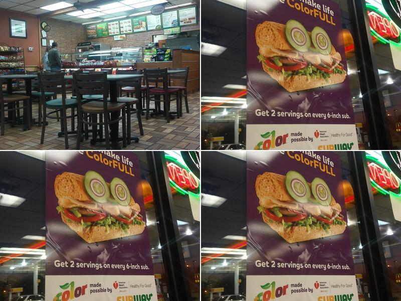 Subway Menu