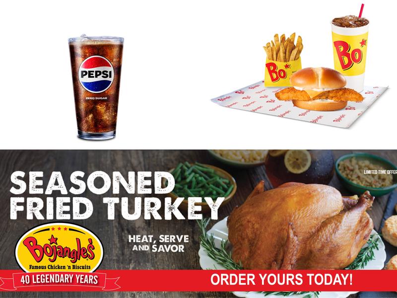 Bojangles Menu