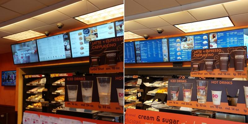 Dunkin' Menu