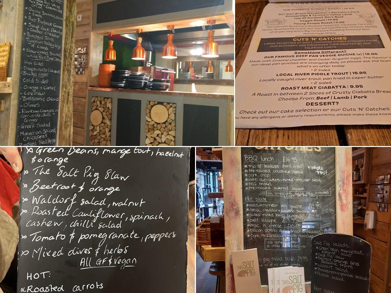 The Salt Pig Too Menu