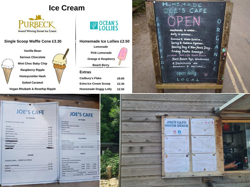 Joe's Cafe South Beach Menu