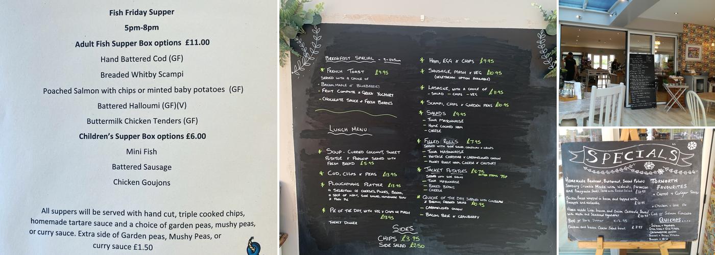 Torworth Grange Menu