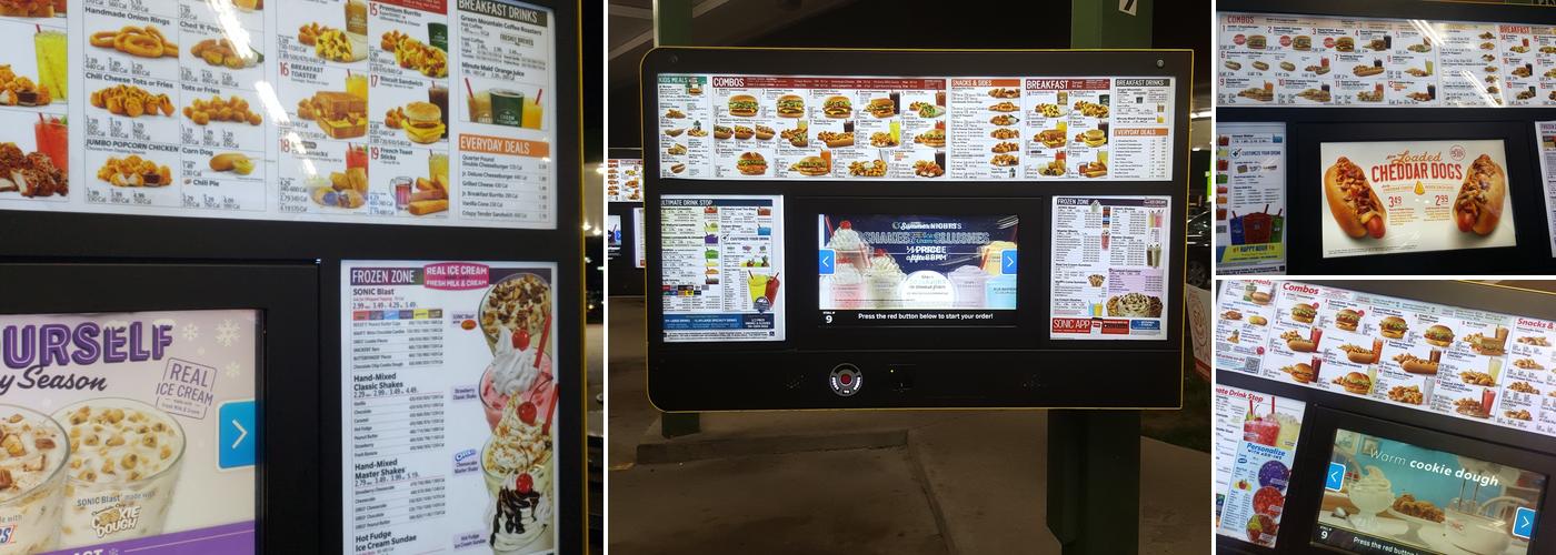 Sonic Drive-In Menu