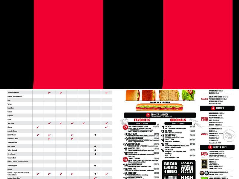 Jimmy John's Menu