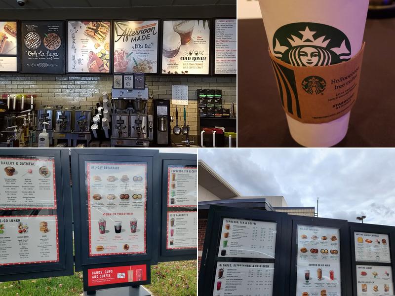 Starbucks Coffee Company Menu