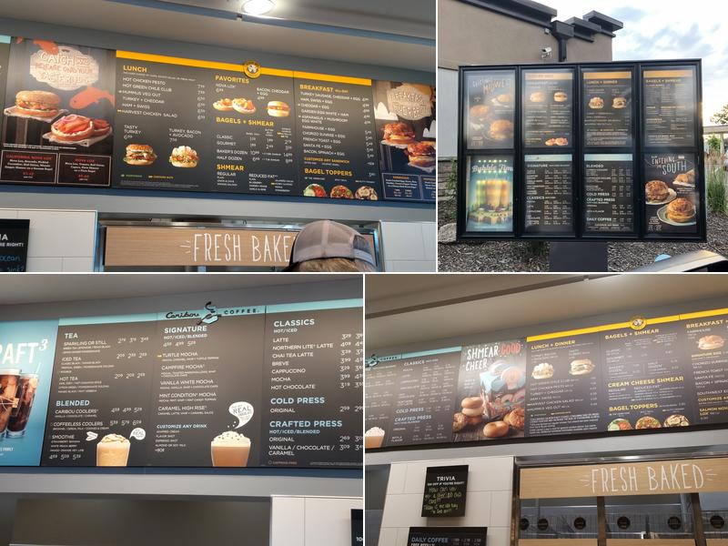 Caribou Coffee Menu