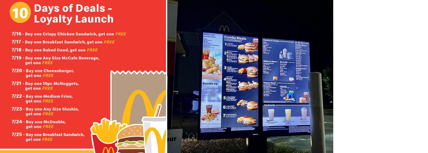 McDonald's Menu