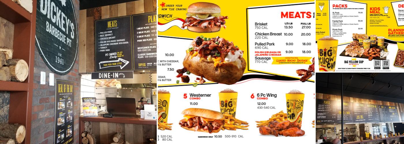 Dickey's Barbecue Pit Menu
