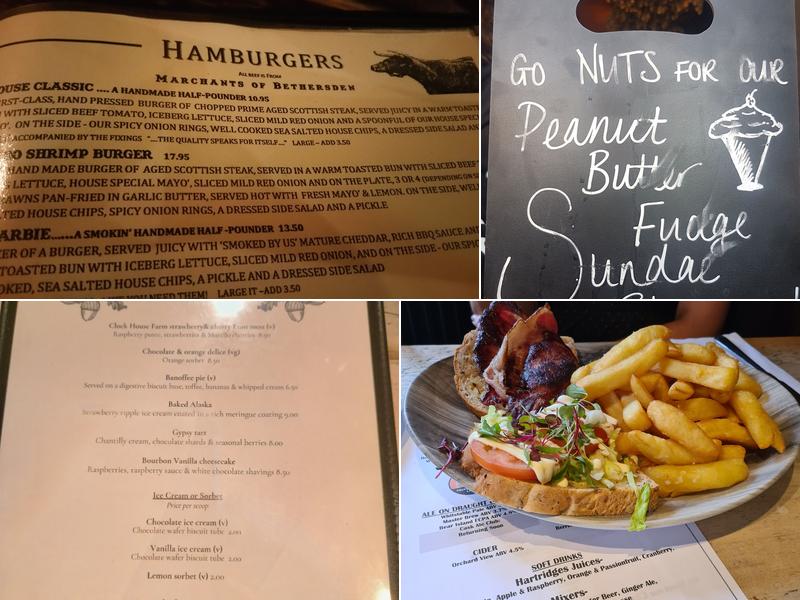 Oak on the Green Menu