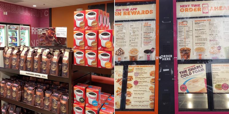 Dunkin' Menu