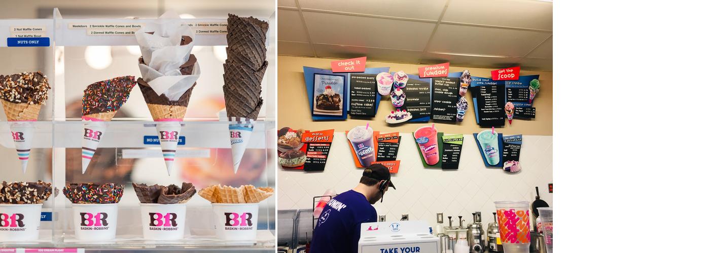 Baskin-Robbins Menu
