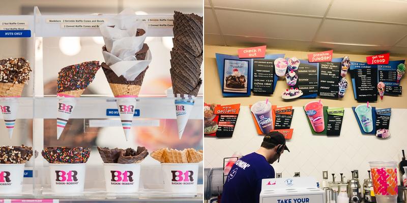 Baskin-Robbins Menu