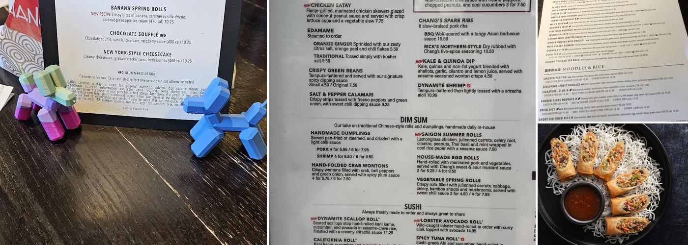 P.F. Chang's Menu