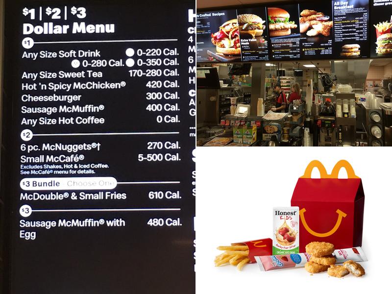 McDonald's Menu