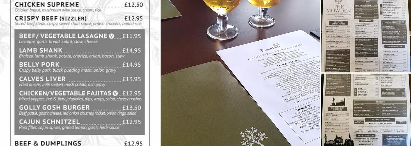 The Mowden Menu