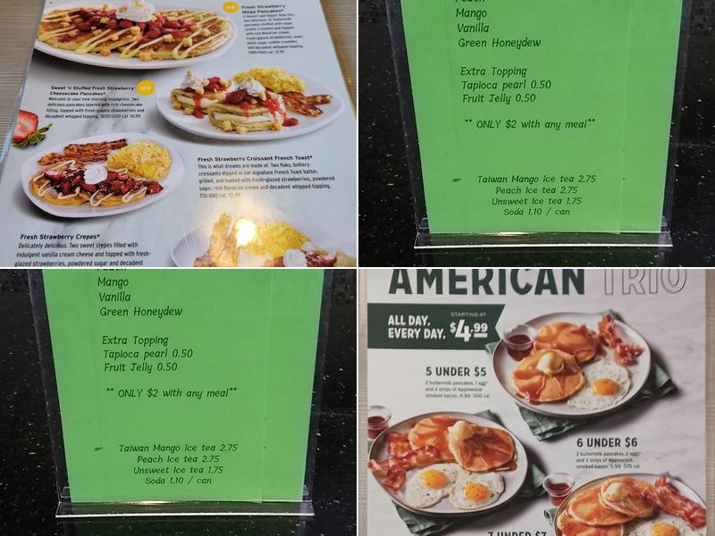 Perkins Restaurant & Bakery Menu
