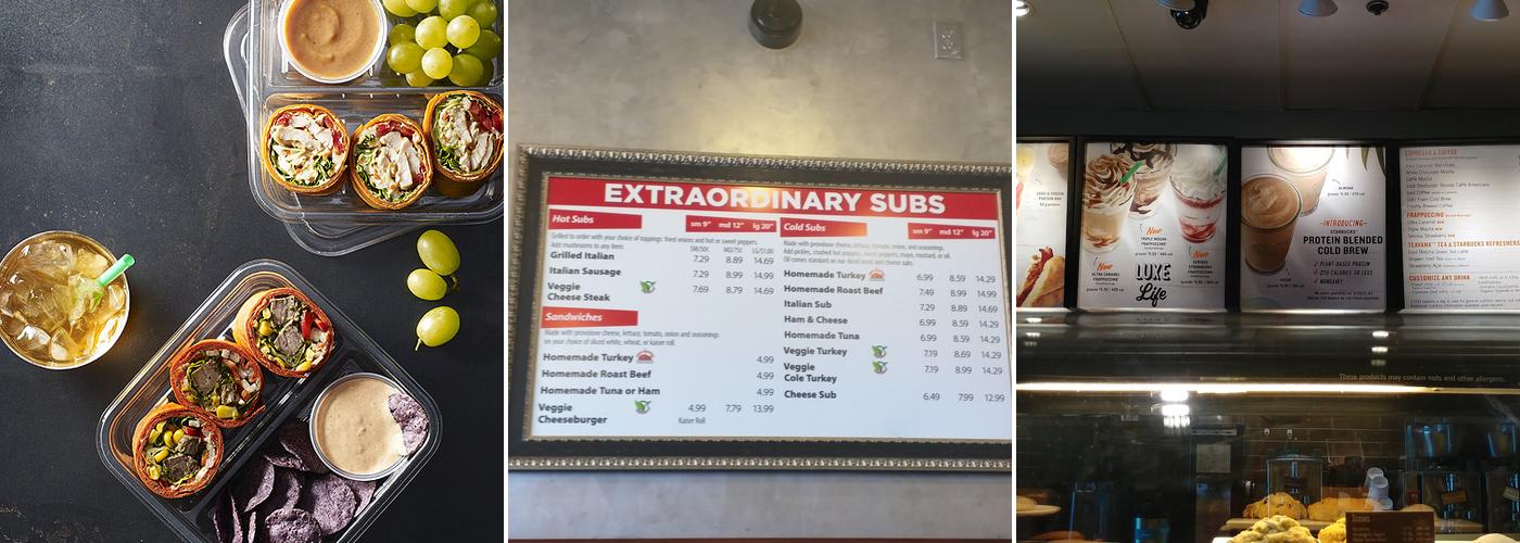 Starbucks Menu