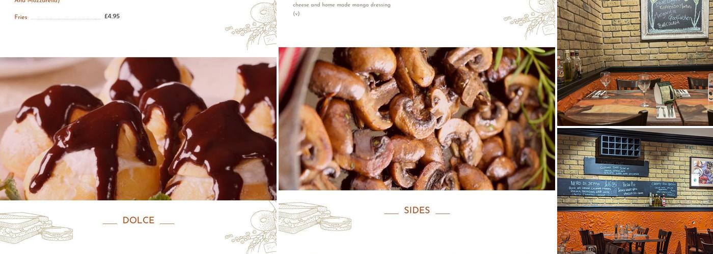 ALLORO Ristorante Italiano Menu