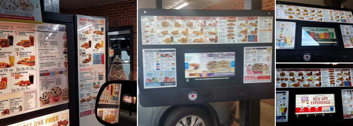 Sonic Drive-In Menu