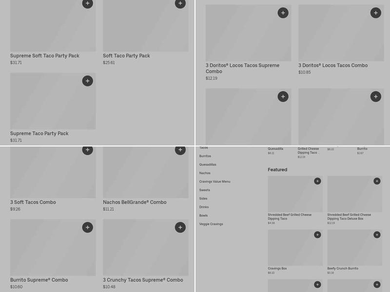 Taco Bell Menu