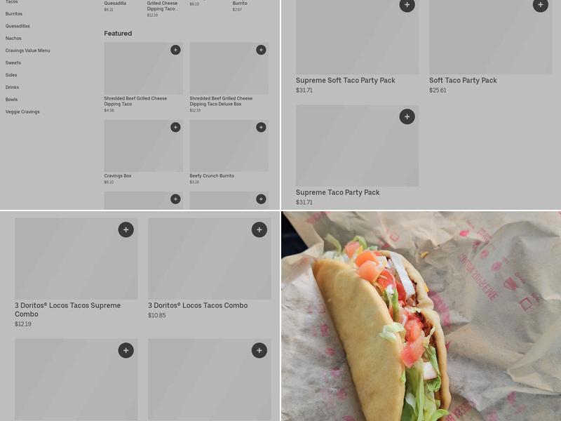 Taco Bell Menu
