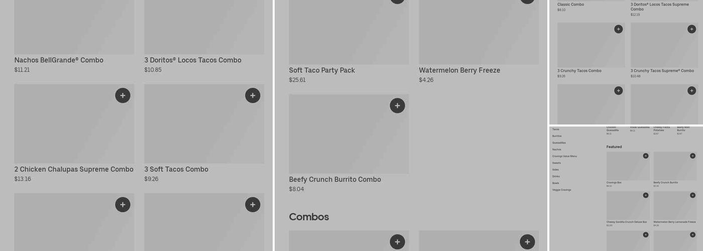 Taco Bell Menu