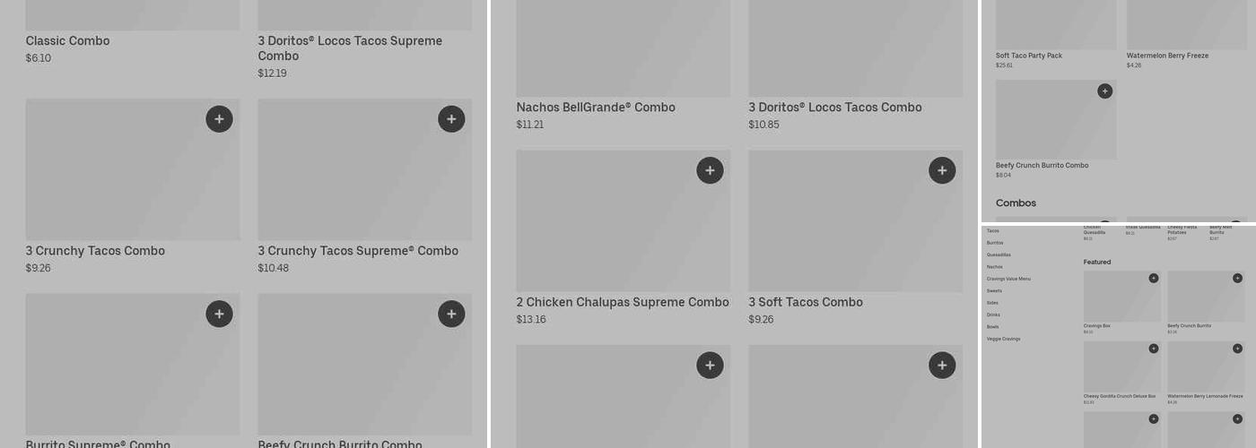 Taco Bell Menu