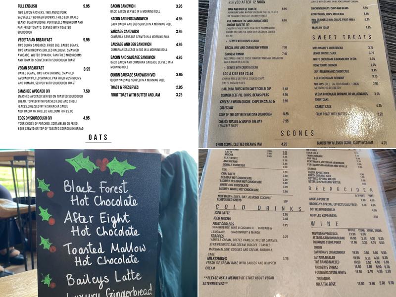 North Beach Coffee Bar Menu