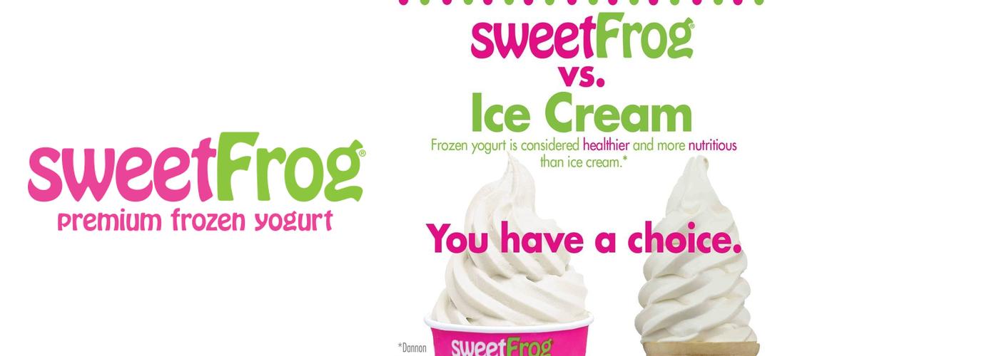 Sweet Frog Menu