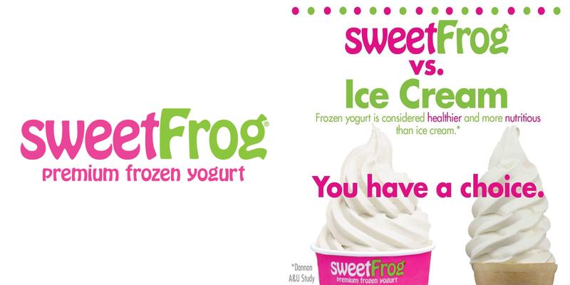 Sweet Frog Menu