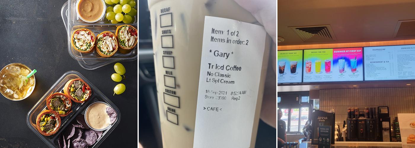 Starbucks Menu