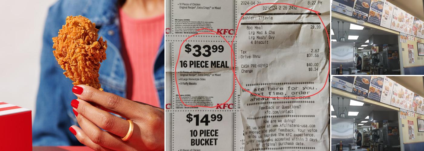 KFC Menu