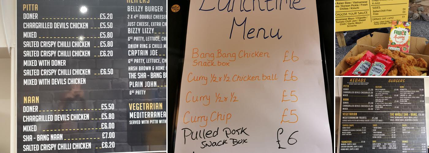 Grab A Kebab - Back Street Eats Menu