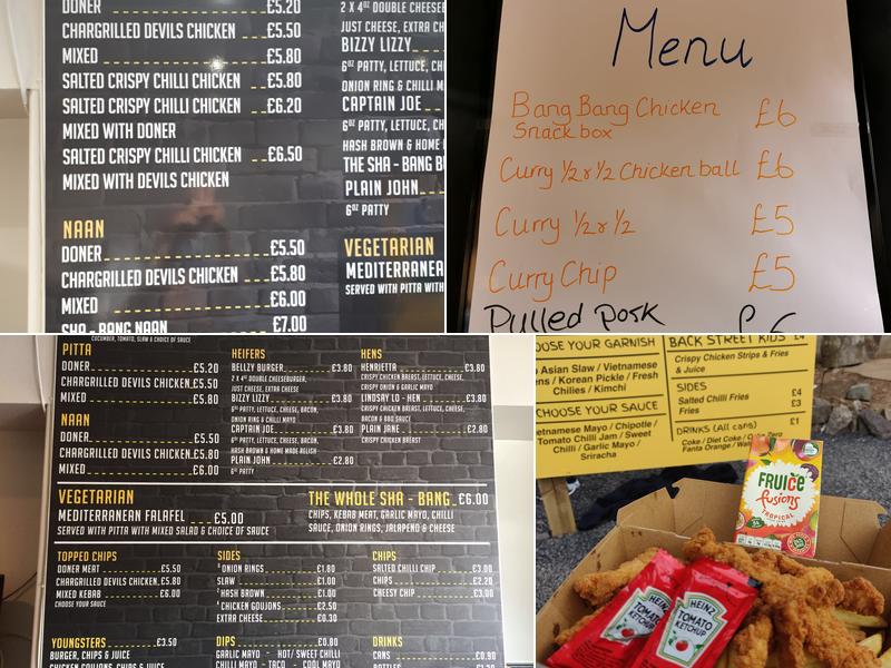 Grab A Kebab - Back Street Eats Menu