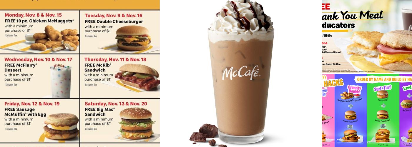 McDonald's Menu