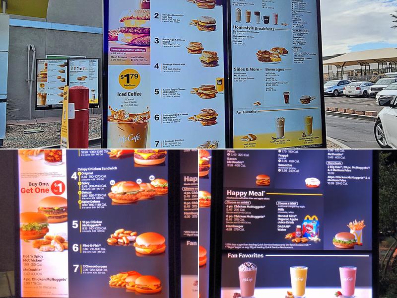 McDonald's Menu