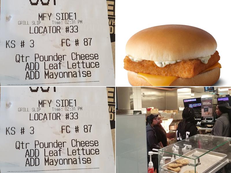 McDonald's Menu