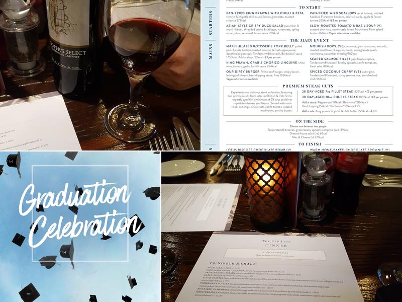 Red Lion Tavern Pulborough Menu