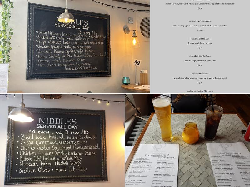 The White Horse Smokehouse & Grill Menu