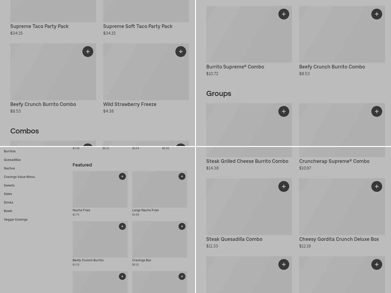 Taco Bell Menu