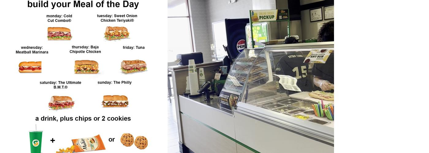 Subway Menu