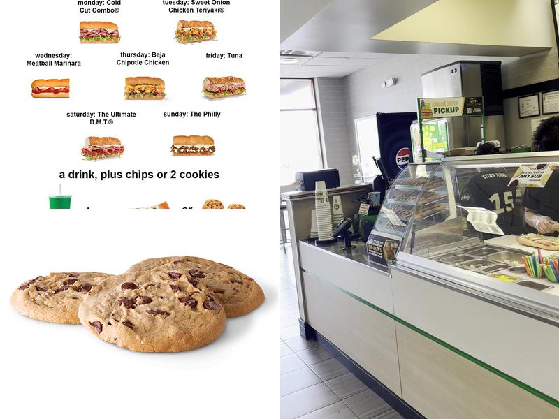 Subway Menu