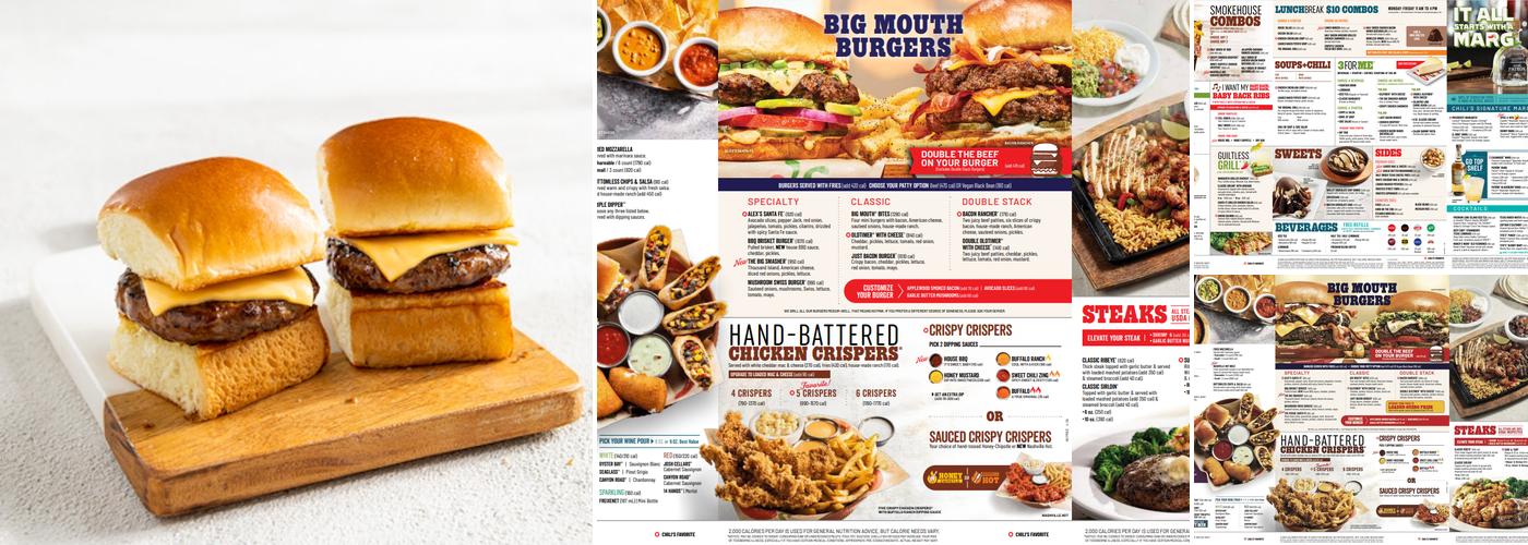 Chili's Grill & Bar Menu