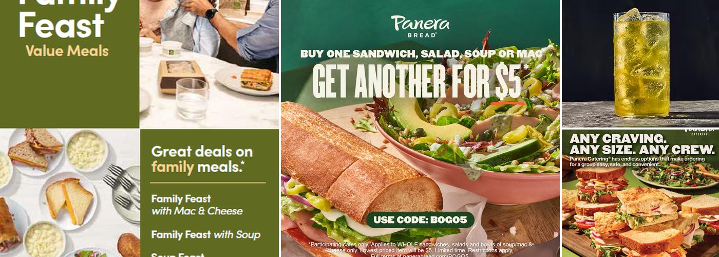 Panera Bread Menu